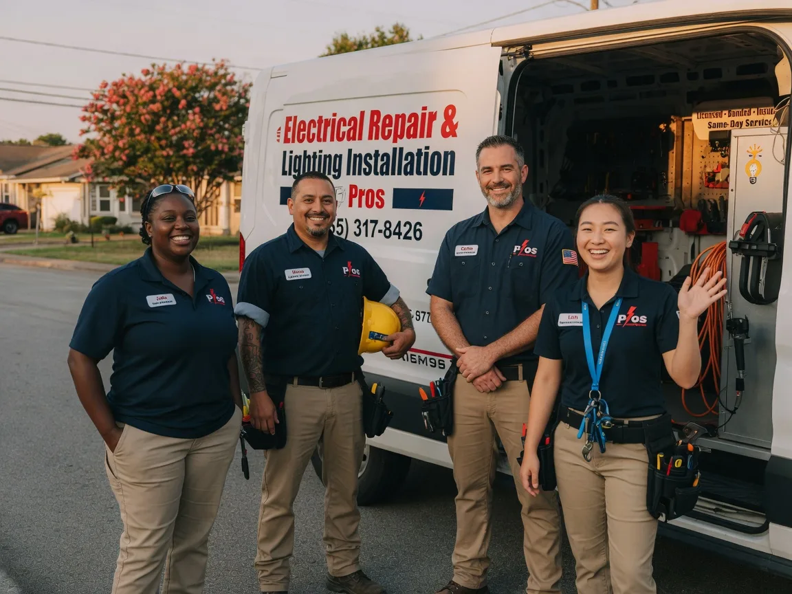 Licensed Electrician company in Teague, TX